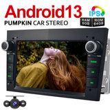 【Extra 15 % Rabatt】Pumpkin Upgraded 7 Zoll 2 Din Android 13 Autoradio für Opel Corsa Meriva Astra mit Navi Bluetooth Kamera (6GB+64GB)