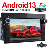 Pumpkin Autoradio Android 11 amélioré 7 pouces 2 Din pour Opel Corsa Meriva Astra avec Navi Bluetooth (2 Go + 32 Go)